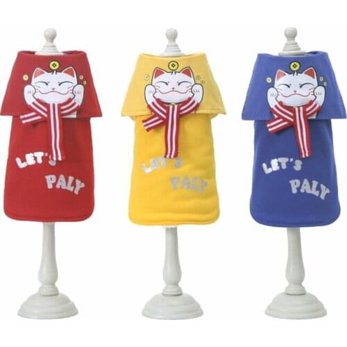 Winter Small Dog Coat Clothing Cute Pet Dogs Outfit Warm Puppy Overcoat Yorkshire Cat Pomeranian Frise Schnauzer Poodle Costumes