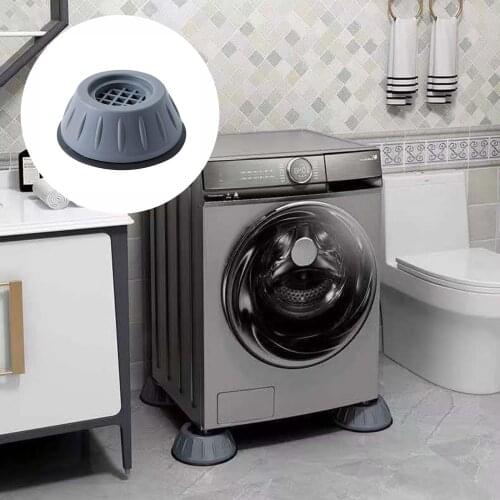 4Pcs Universal Anti-Vibration Feet Pads Washing Machine Rubber Mat Anti-Vibration Pad Dryer Refrigerator Base Fixed Non-Slip Pad