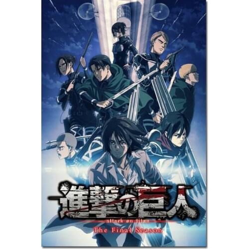 5D DIY Attack On Titan 1 2 Anime Diamond Painting Cross Stitch Kit Diamond Embroidery Mosaic Art Picture Of Rhinestones Gift
