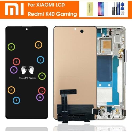 6.67" Original For Xiaomi Redmi K40 Gaming LCD Display Touch Screen Digitizer Assembly for redmi k40 Gaming Edition Display