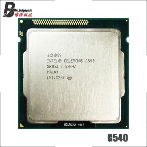 Intel Celeron G540 2.5 GHz Dual-Core CPU Processor 2M 65W LGA 1155