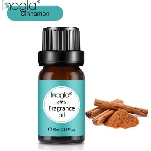 Inagla Cinnamon Fragrance Essential Oils 10ml Pure Plant Fruit Oil For Aromatic Aromatherapy Diffusers Clove Rose Eucalyptus Oil