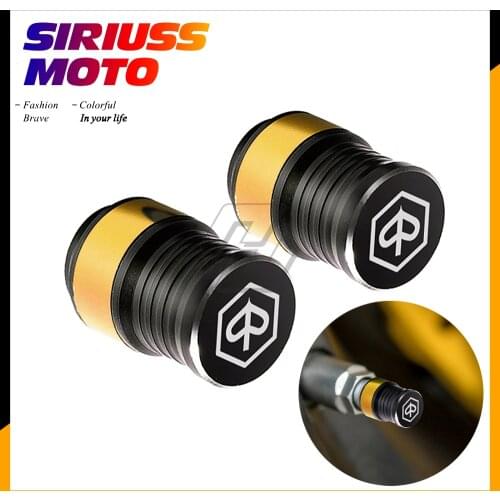 Scooter Wheel Tire Valve Caps Case for Piaggio Vespa MP3 ZIP Fly PX X8 X9 Sprint Primavera GTS