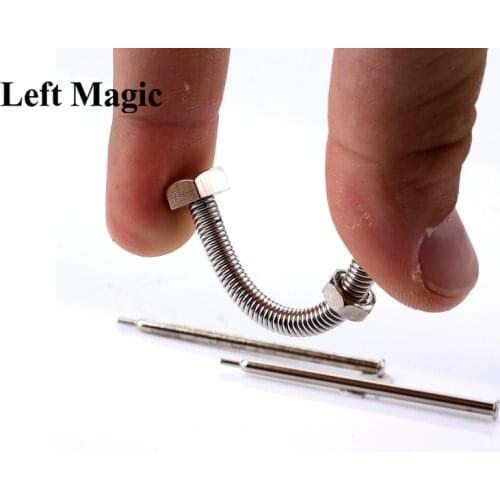 Strong Man Bending Screw Magic Tricks Close Up Street Magic Props Mentalism Professional For Magician Stage Magic Magic Toy 8041