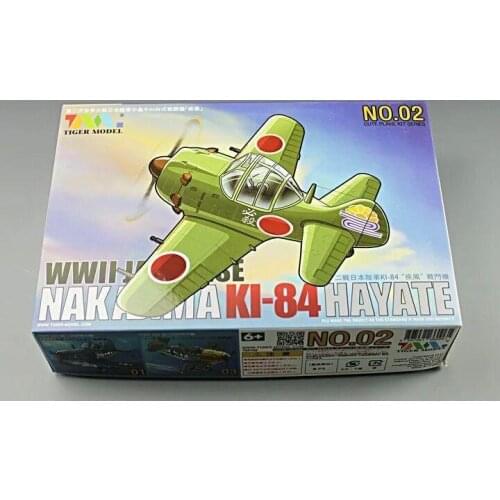 Tiger WWII Model #102 Cute Scale Imperial Japanese Army Nakajima Ki-84 Hayate Model