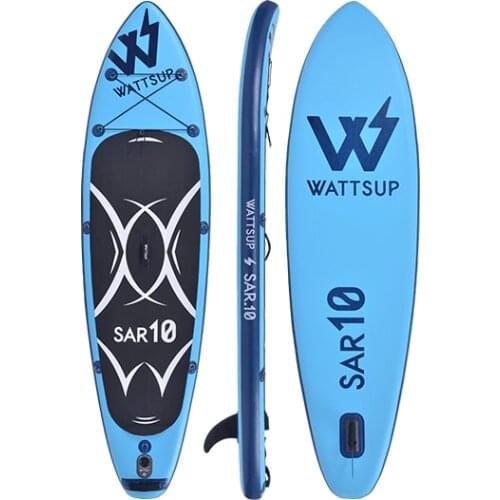 Inflatable Surf Stand Up Sup paddle board iSUP Surfing Paddle board SAR10 All Round wake board kayak boat size305*81*15cm
