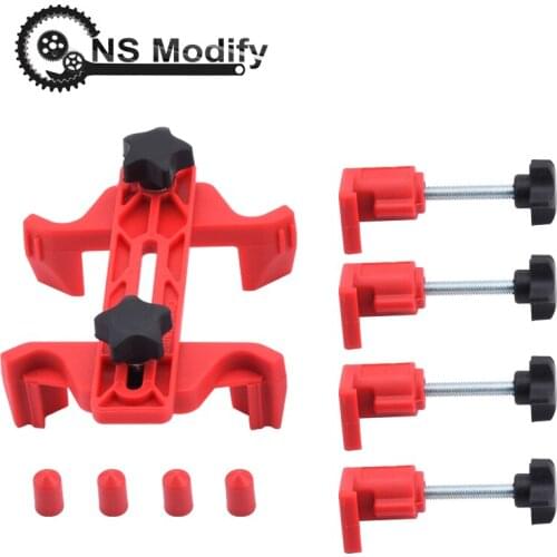 NS Modify Universal Auto Car Master Cam Clamp Kit Dual Cam Clamp Camshaft Timing Sprocket Camshaft Sprocket Gear Cam Lock Tools