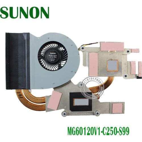 Original cooling independent CPU heatsink/fan for Lenovo IdeaPad Y510P laptop AT0SF001SS0 SUO1 02 317 000 0112
