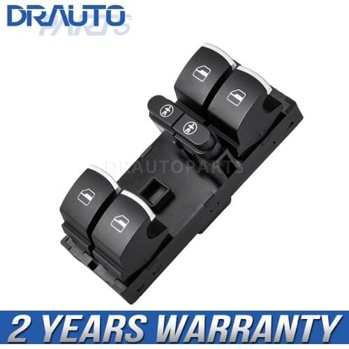 Front Window Control Switch 7L6959857E For VW Sharan Touran Touareg Seat Alhambra