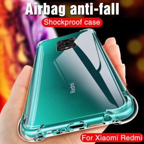 Luxury Shockproof Silicone Case For Xiaomi Redmi Note 9 Pro Max 9S 6 7 8 Pro Redmi 7A 8A 9A 9C A2 A3 Lite K20 K30 Pro Back Cover
