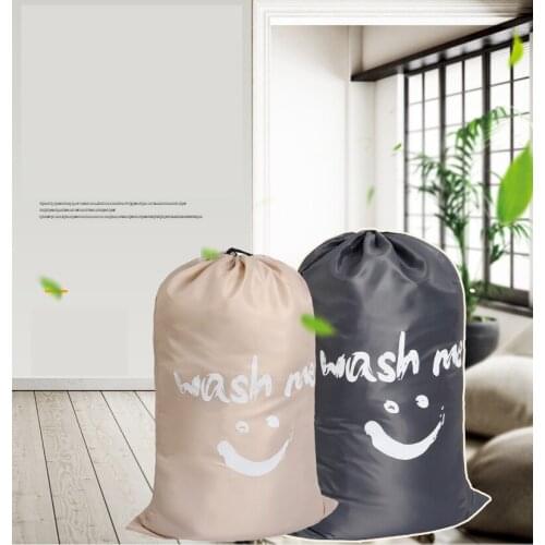 Storage bag oxford nylon drawstring binding mouth dirty clothes basket lining bag quilt travel finishing clothes storage bag