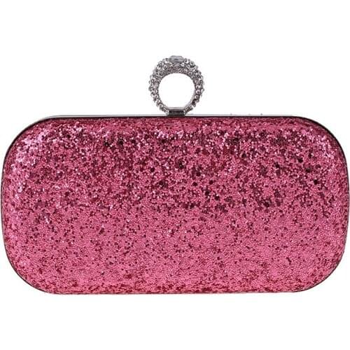 Ring Evening Bag With Chain Shoulder Bag Diamond Clutch Bags New Women Handbags Wallets Evening Bag For Wedding A784