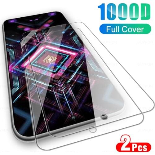 2Pcs Full Cover Protective Glass For Xiaomi Poco F3 GT Phone Screen Protector Glasses Film For Xaomi Mi Poxo Poko F 3 2021 6.67"