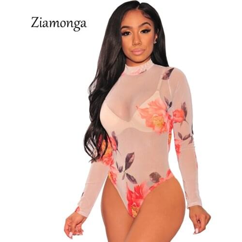 Ziamonga Women's Turtleneck Bodysuit
