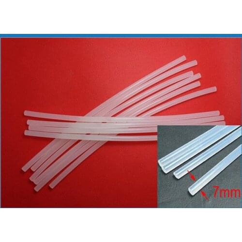 10 PCS Diameter 7MM x 200mm Transparent hot melt glue stick strips of hot melt glue stick