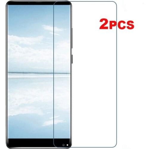 2PCS Oukitel Mix 2 Glass Oukitel Mix 2 Tempered Glass 2.5D 9H Anti-Scratch Screen Protector Film For Oukitel Mix 2 6GB 64GB 5.99