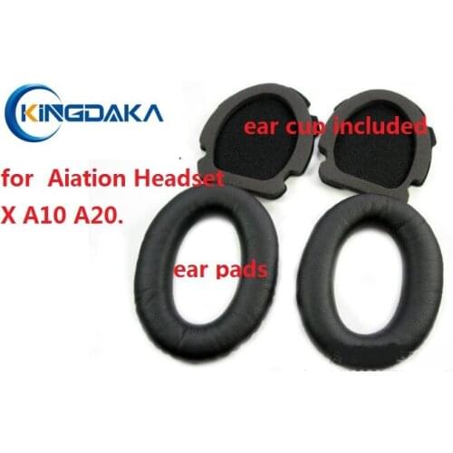 30pairs(60pcs). kingdaka Replacement EarPAD CURSHIONS. ear cup for Aiation Headset X A10 A20. A10 earpad. A20 earpad. DHL free