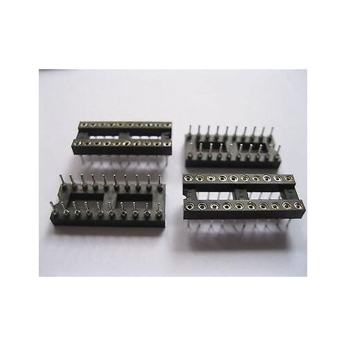 4 pcs IC Socket Adapter 20 PIN Round DIP High Quality