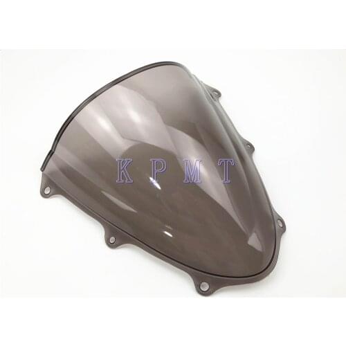 Smoke Windshield Windscreen Double Bubble For Suzuki GSXR 600 750 GSXR600 GSXR750 2011 2012 2013 2014 2015 2016 2017 2018 K11