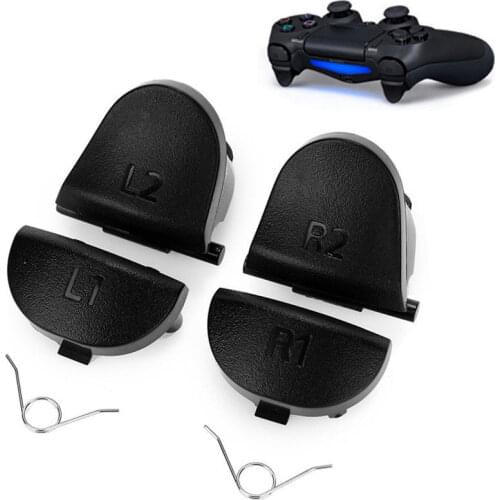 L1 R1 L2 R2 Trigger Buttons Button with Spring For PS4 Controller DualShock 4