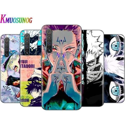 Cartoon Anime Jujutsu Kaisen For OPPO A73 2020 Find X2 Lite K5 K3K1 R17 RX17 R15 R9S F17 F15 F11 F9 F7 Transparent Phone Case