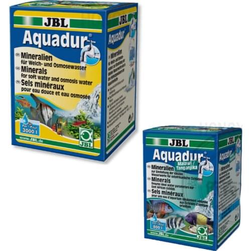 German JBL aquadur Mineral salt increase in KH and GH balancing of pH water plant fish tank treatment