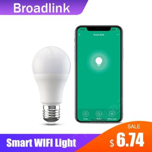 NEW BroadLink Smart Light BestCon LB1 Dimmer LED Bulb Light Voice Control with Google Home & Alexa