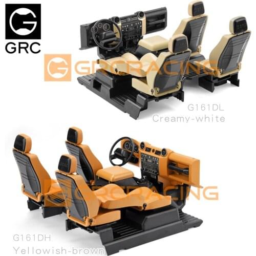 GRC 1/10 Defender Interior Full Set Colors Set For Traxxas TRX-4 Defender #G161DH G161DL