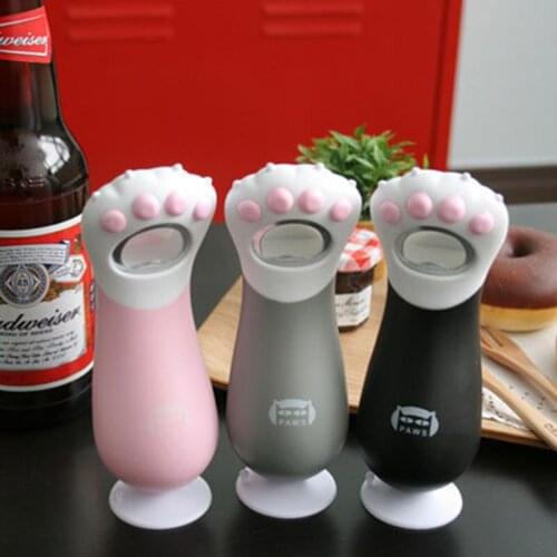 Portable Creative Cat Paw Shaped Bottle Opener Glass Beer Bottle Opener Gadget Beer Bar Tool Claw Kitchen Accessories Cocina