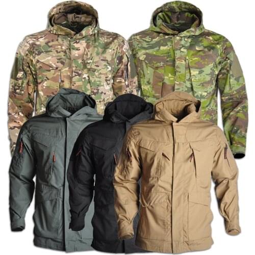 Tactical Men Thermal Airsoft Jacket Military Hiking Jackets Men Windproof Waterproof Outwear Mens Windbreaker Army Coat Overcoat