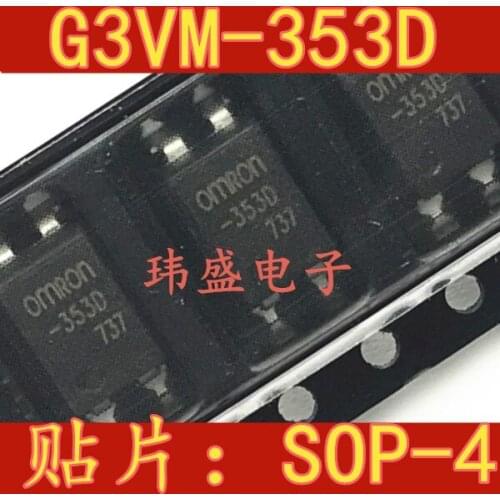 10pcs G3VM-353D 353D import SOP-4