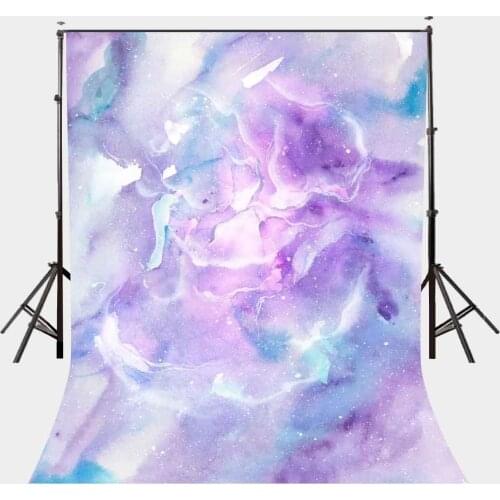 150x220cm Purple Watercolor Painting Marble Texture Pattern Studio Backdrop Color of the Year 2018