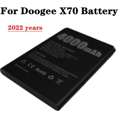 New 4000mAh BAT18724000 Battery For Doogee X70 Mobile Phone Replacement Bateria Batterie Batteries