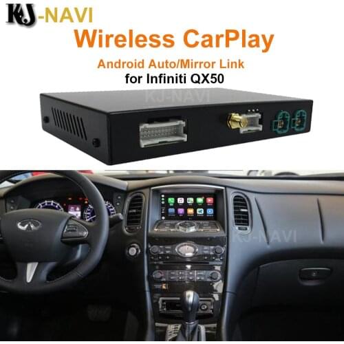 Wireless Apple Carplay For infiniti 2015-2019 Q50 Q60 Q50L QX50 Android Auto Mirror Wifi Car Play Airplay