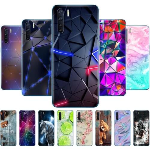 For OPPO A91 Case 6.4" Silicon Soft Back TPU Phone Cover For OPPO A 91 Capas OPPO A91 Case CPH2001 CPH2021 Funda Shell Bumper