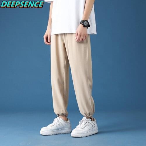 Широкие мужские брюки DEEPSENCE China At AliExpress