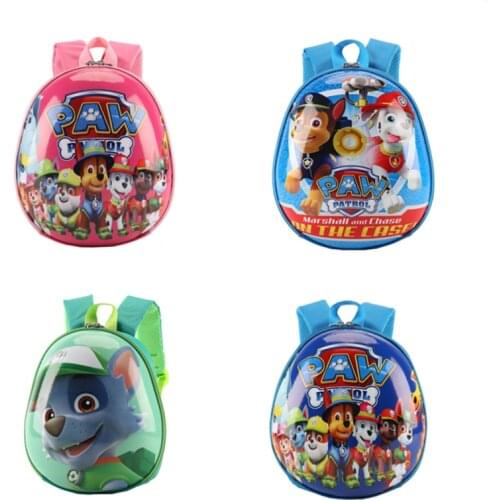 Paw Patrol Cartoon Backpack for Baby Boys Girls Children Lovely Schoolbag Kindergarten Schoolbag Kids Birthday Gift