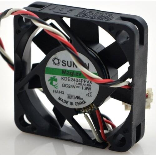 FOR SUNON builds KDE2404PFVX 24V 1.9W 4010 4CM 3-wire mute Inverter cooling fan