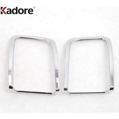 For Toyota Land Cruiser J200 2016-2018 2019 2020 Second Facelift Rear Fog Light Lamp Cover Sticker Decoration Trim Accessories