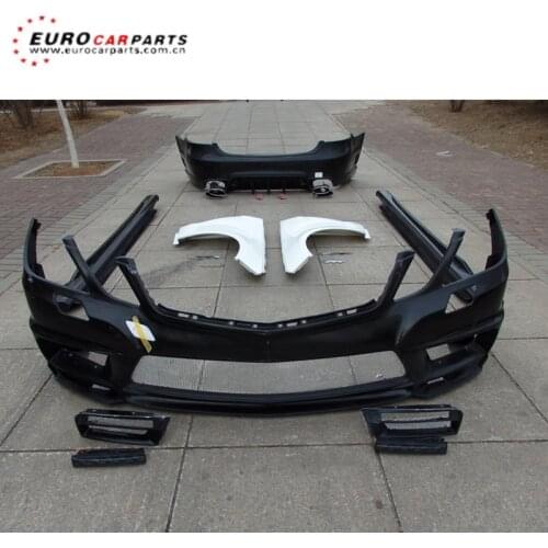 E class W212 body kit 09~13year W style W212 front bumper with led fender side skirts and rear bumper with customer feedback