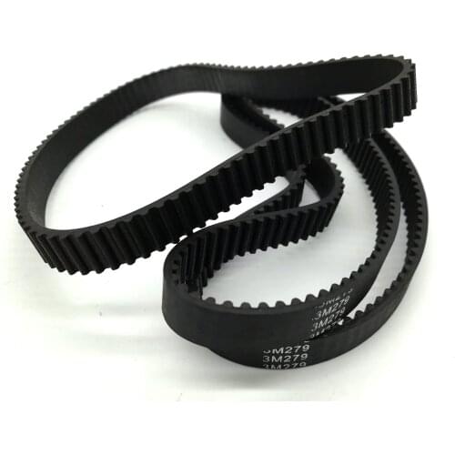 HTD 3M, Timing Belt, Closed-loop, 279mm length, 93 teeth, 9mm width
