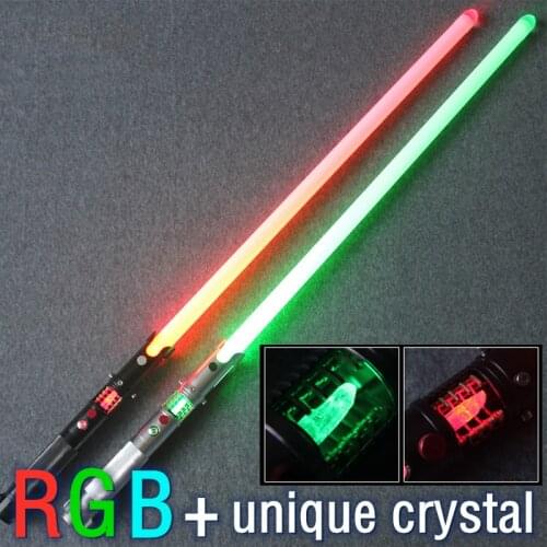 Sword Metal Fist Secret Sword Cosplay Props Laser Sword Blade Sound Strike In Open Adult Lightsaber Toy Crystal Warehouse