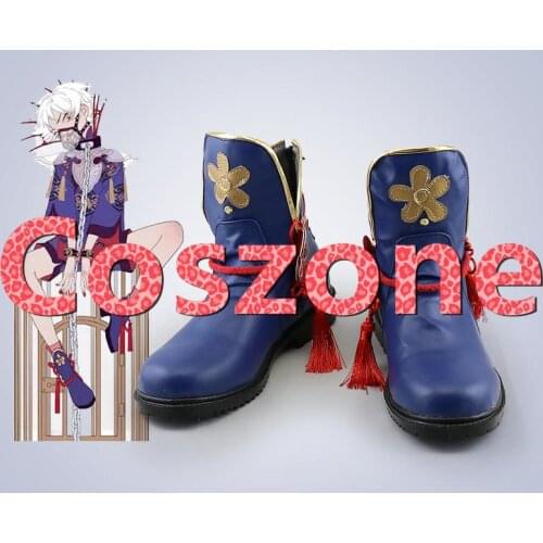 The Seven Deadly Sins Satan Wrath Cosplay Shoes Boots Halloween Carnival Cosplay Costume Accessories