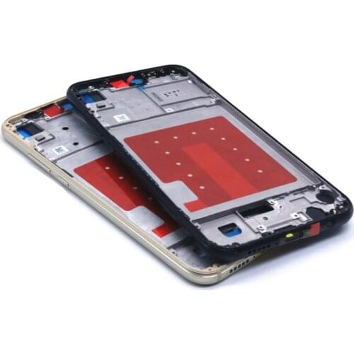 For HUAWEI P20 Lite Nova 3E Front Bezel Middle Frame Housing Cover LCD Holder for HUAWEI P20LITE Nove3E Power Volume Button