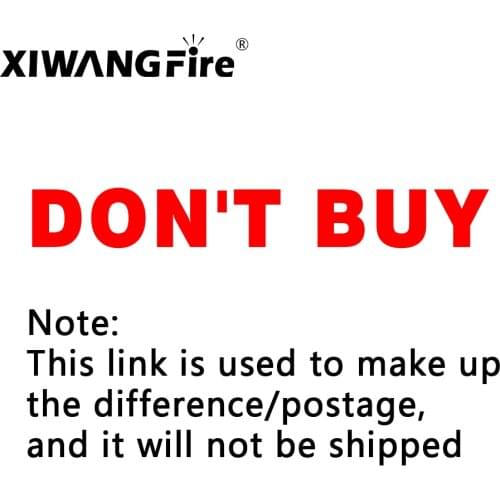 Note: This link is used to make up the difference/postage, and it will not be shipped