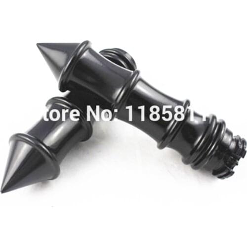 25mm Black 1" Handlebar Hand Grips For Honda GL Shadow Rebel 250 Sabre VTX VT 750 1300 1800 Kawasaki VN Suzuki VL Yamaha