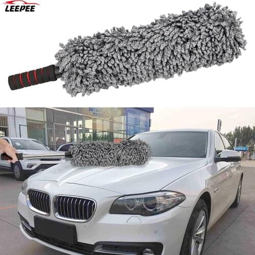 Washing Tool Care Auto Dirt Polishing Auto Wash Vehicle Dust Clean Car Duster Brush Soft Microfiber Cleaner Universal