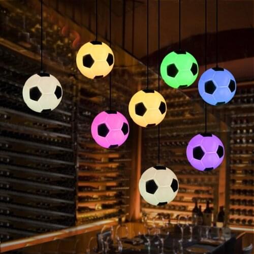 10 LEDs Football String Lights Soccer Ball Night Garlands Lights Bedroom Light Decor Holiday Xmas Party 150/300cm Kids V2A7