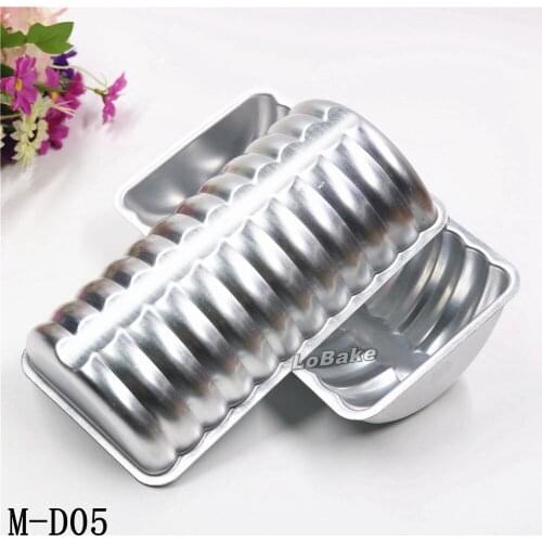 2pcs/lot) New 21.2*11.8*5cm horseback style wheel shape anodic aluminum alloy bread mold cake mould cupcake baking supplies