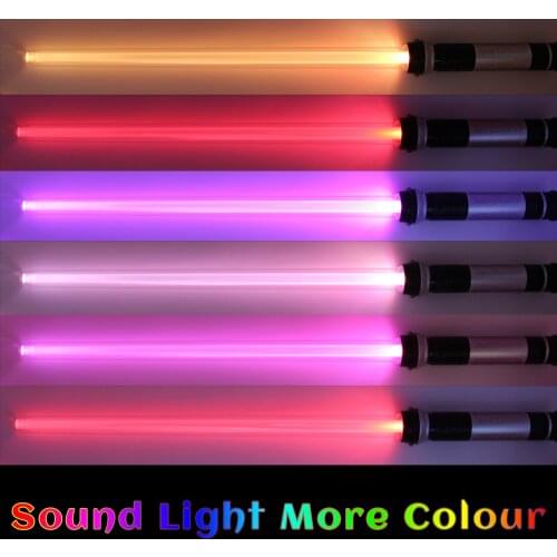 Hasbro Star Wars 2pcs/set Light Sword Saber Lightsaber Cosplay Props Kids Double Light Hobbies Action Figures Toys for Children